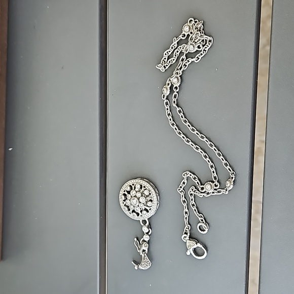 Judith Ripka Sterling Silver Diamonique Neckace And Earring Set - Picture 9 of 16